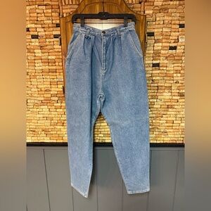 Vintage 80/90’s Cherokee High waisted Mom Jean 100% cotton made in USA sz 14
